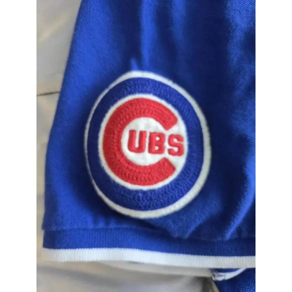 Polo Ralph Lauren MLB Collection Chicago Cubs Polo T-Shirt Blue Short Sleeve M
